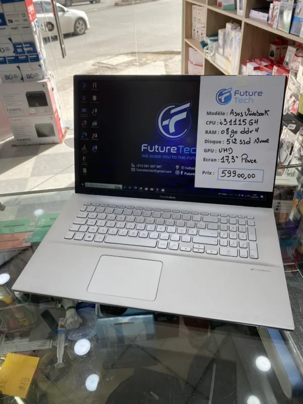 ASUS Vivobook I31115-G4/8RAM/512gb/17.3" - Laptop Algérie - Laptop Tech dz